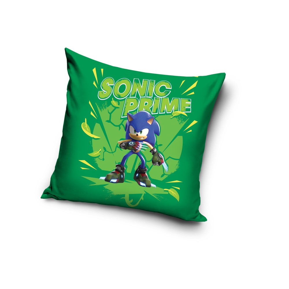 Sonic the Hedgehog Green Pillowcase 40x40 cm Velour