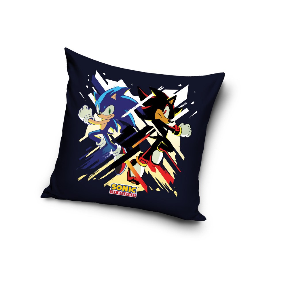 Sonic the Hedgehog Turbo Pillowcase 40x40 cm Velour