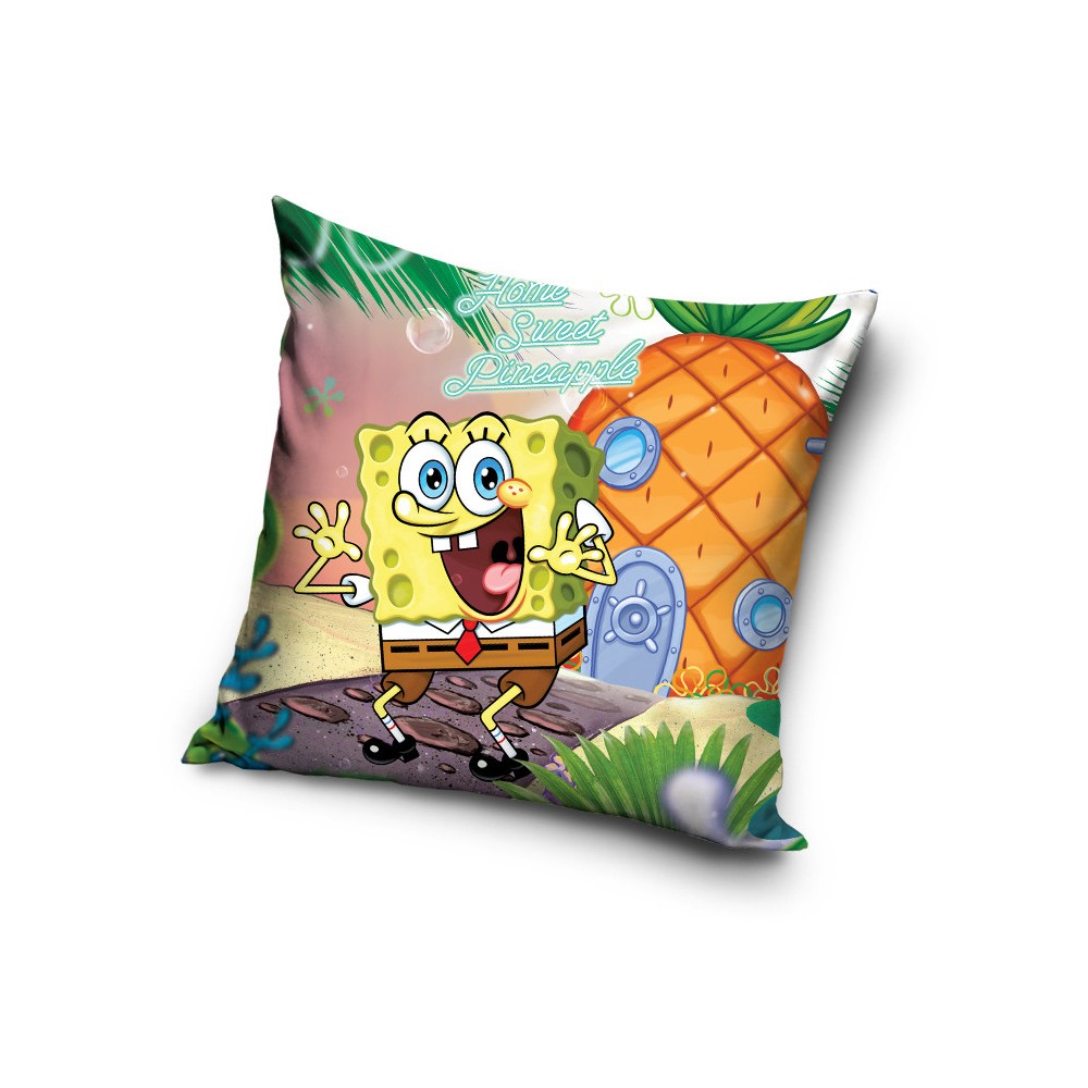 SpongeBob Home Velvet Cushion Cover 40x40 cm
