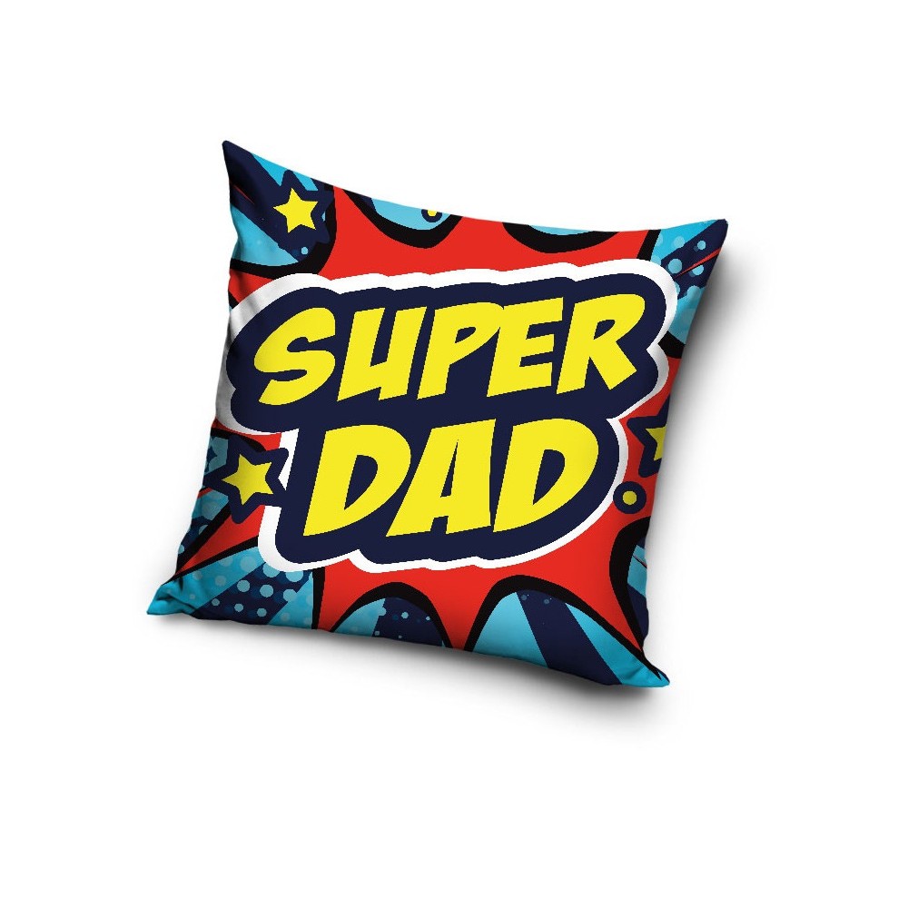 Father Super Dad pillow cover 40*40 cm