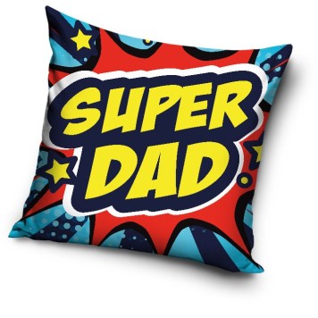 Father Super Dad pillow cover 40*40 cm
