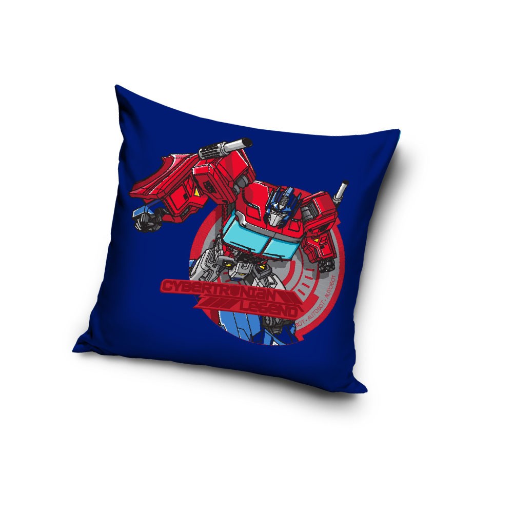 Transformers Cybertronian velvet decorative pillow cover 40x40 cm