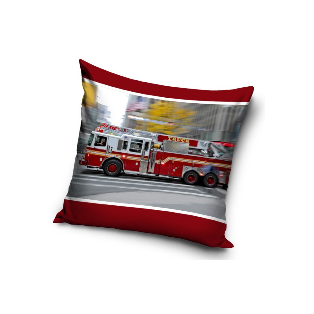 Fire Truck pillowcase 40*40 cm
