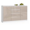 KOMODA K160 2D 4SZ CLP CAPPUCCINO POŁYSK