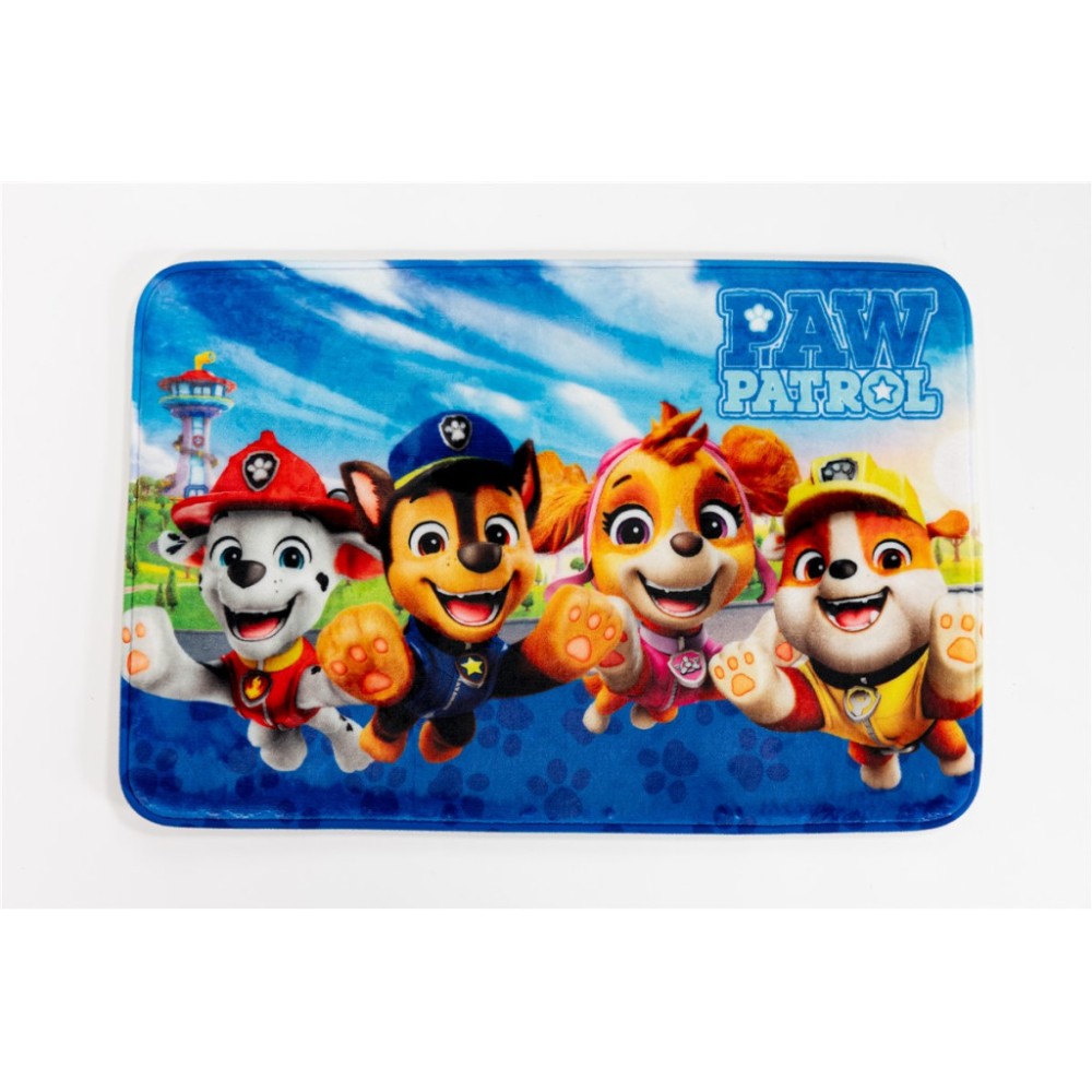 Paw Patrol Rescue Mission bath mat, bathroom step-out 40x60 cm
