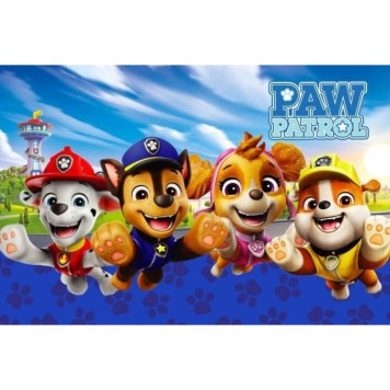 Paw Patrol Rescue Mission bath mat, bathroom step-out 40x60 cm