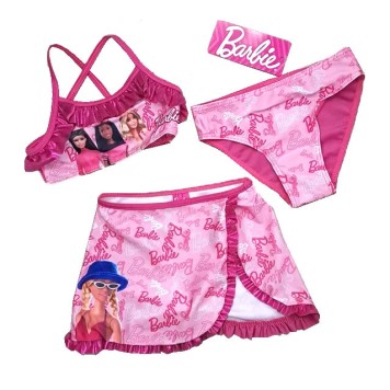 Barbie Style children's bikini and skirt set 3-8 years