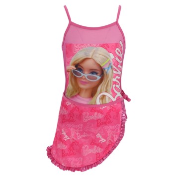 Barbie Style kids swimsuit and sarong set ages 3-8