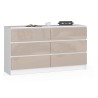 KOMODA K140 6SZ CLP CAPUCCINO POŁYSK