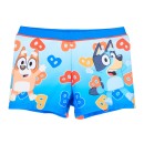 Bluey children's swim shorts, size 3-6 years