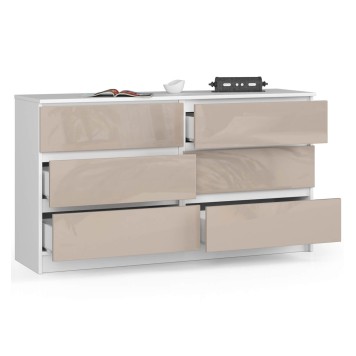 KOMODA K140 6SZ CLP CAPUCCINO POŁYSK