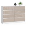 KOMODA K140 8SZ CLP CAPPUCCINO POŁYSK
