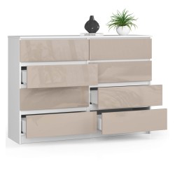 KOMODA K140 8SZ CLP CAPPUCCINO POŁYSK