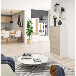 KOMODA K60 5SZ CLP CAPUCCINO POŁYSK