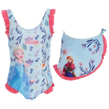 Disney Frozen Frolic children's swimsuit and sarong set 3-8 years