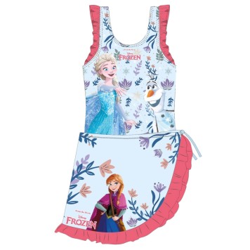 Disney Frozen Frolic children's swimsuit and sarong set 3-8 years