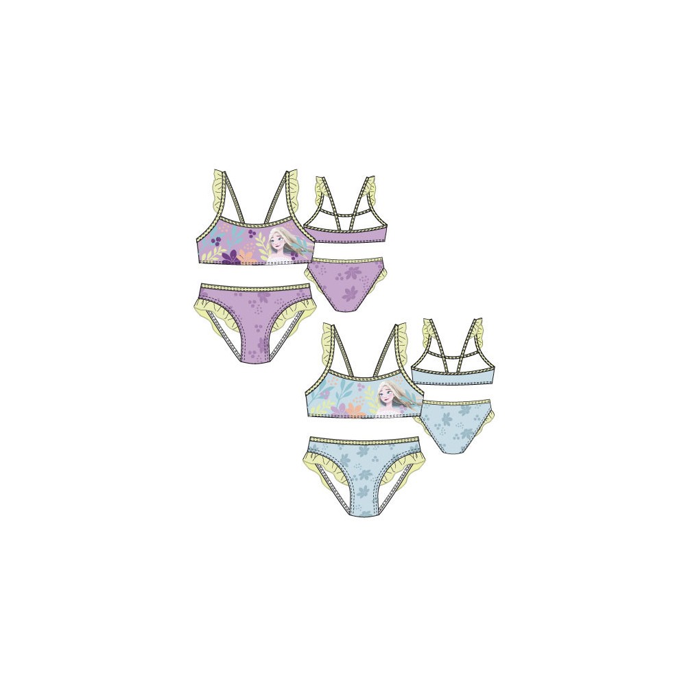Disney Frozen Garden children's swimsuit, bikini 4-8 years