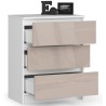KOMODA K60 3SZ CLP CAPUCCINO  POŁYSK