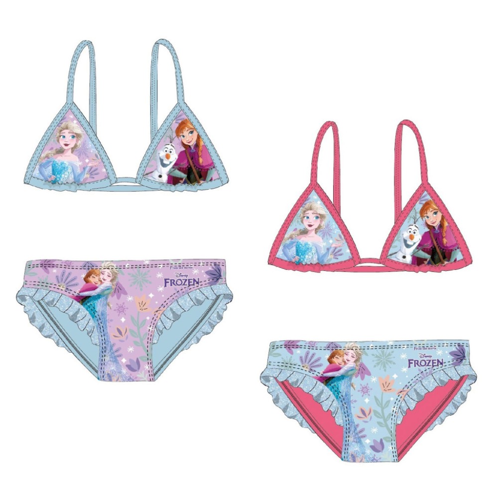 Disney Frozen Sisters of Snow children's swimwear, bikini 3-8 years