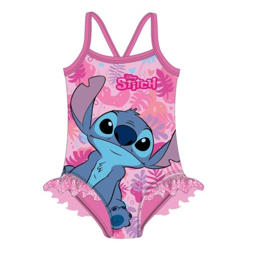 Disney Lilo and Stitch Bliss Pink children's swimsuit, swimmer 3/4 years