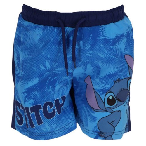 Disney Lilo and Stitch Blue children's swim shorts, 3-8 years