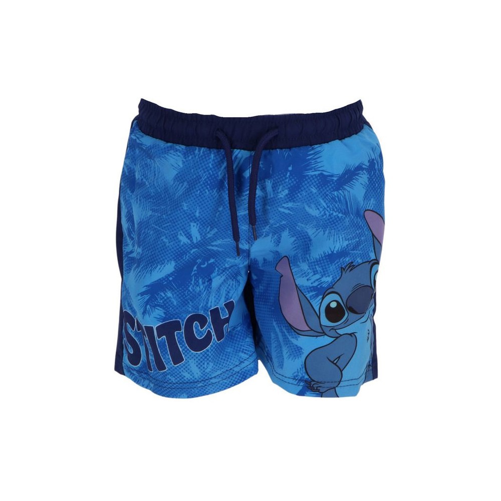 Disney Lilo and Stitch Blue children's swim shorts, 3-8 years