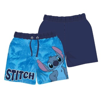 Disney Lilo and Stitch Blue children's swim shorts, 3-8 years