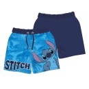 Disney Lilo and Stitch Blue children's swim shorts, 3-8 years