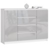 KOMODA K140 2D 4SZ CLP METALIK POŁYSK