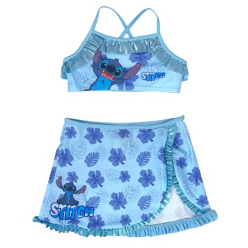 Disney Lilo and Stitch Leaf children's bikini and skirt set 9/10 years