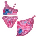Disney Lilo and Stitch Tropic Pink kids' bikini and sarong set 4/5 years