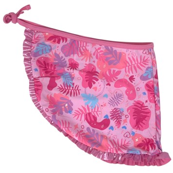 Disney Lilo and Stitch Tropic Pink children's bikini and sarong set 9/10 years