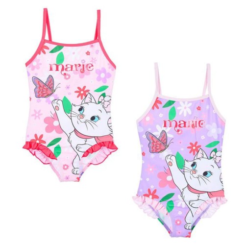 Disney Marie Flowers cat children's swimsuit, swimming 3-6 years