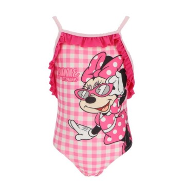 Disney Minnie Checked children's swimsuit, swimming 3-8 years old