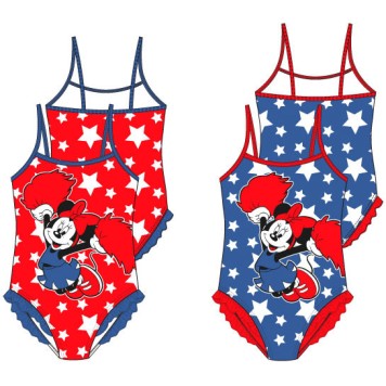 Disney Minnie  Cheerleader children's swimsuit, swimming 3 - 8 years