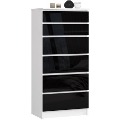 KOMODA K60 6SZ CLP PK CZARNY POŁYSK