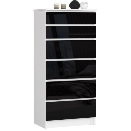 KOMODA K60 6SZ CLP PK CZARNY POŁYSK