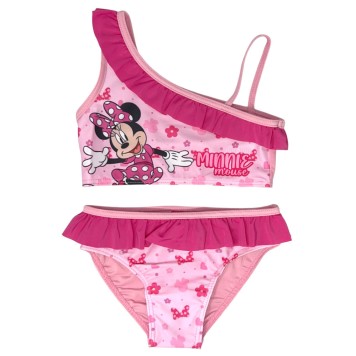Disney Minnie  Cute kids bikini and sarong set 4-10 years