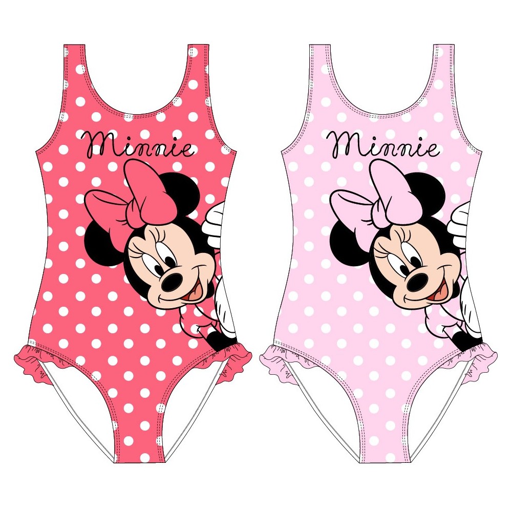 Disney Minnie  Dots Children's Swimsuit, 98-128 cm