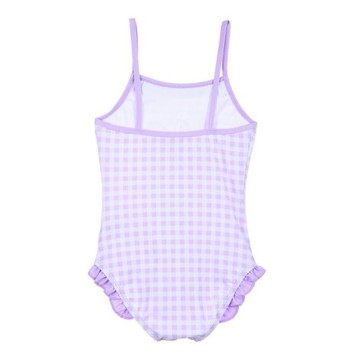 Disney Minnie  Plaid children's swimsuit, swimming 3-8 years