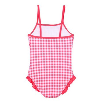 Disney Minnie  Plaid children's swimsuit, swimming 3-8 years