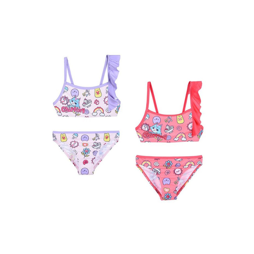 Gabby's Dollhouse Chilling child swimsuit, bikini 3-8 years