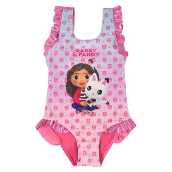 Gabby's Dollhouse Pandy children's swimsuit and sarong set 7 - 8 years / 122 - 128 cm