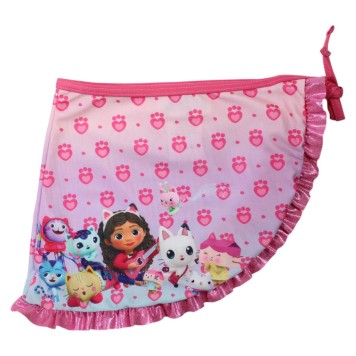 Gabby's Dollhouse Pandy children's swimsuit and sarong set 7 - 8 years / 122 - 128 cm