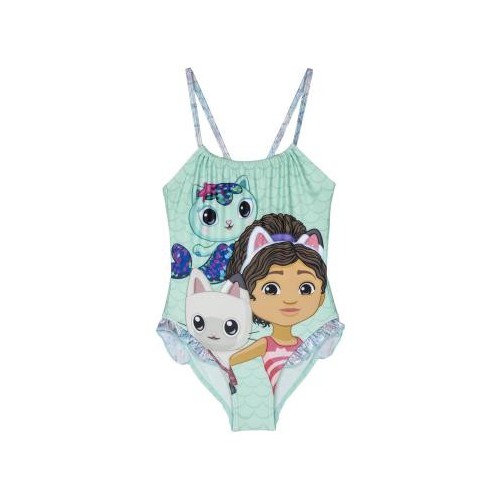 Gabby's Dollhouse Sequin children's swimsuit, swimming 2-6 years