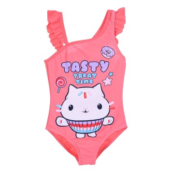 Gabby's Dollhouse Tasty children's swimsuit, swimwear 3-8 years