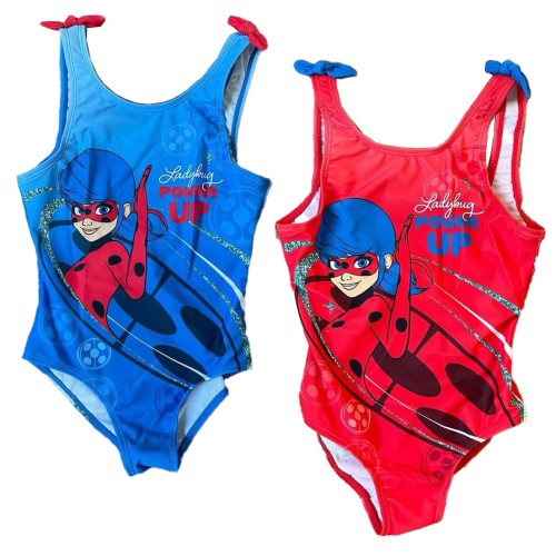 Miraculous Ladybug Power children's swimsuit, for swimming 4-8 years