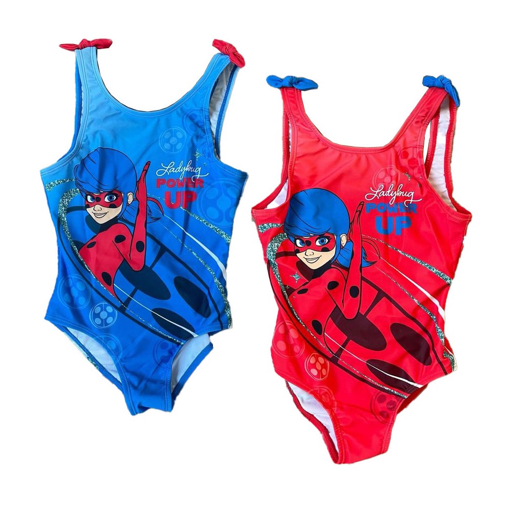 Miraculous Ladybug Power children's swimsuit, for swimming 4-8 years