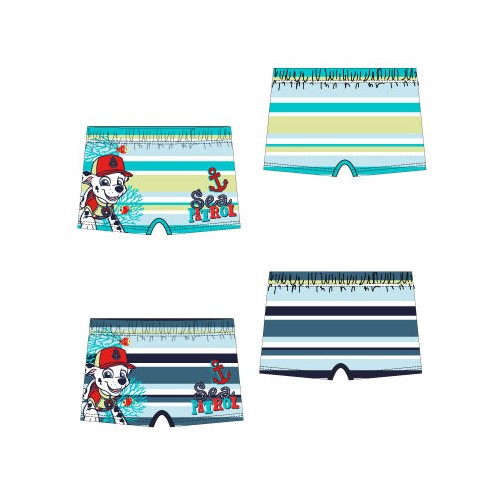 Paw Patrol Sea children's swim trunks, shorts 3-6 years