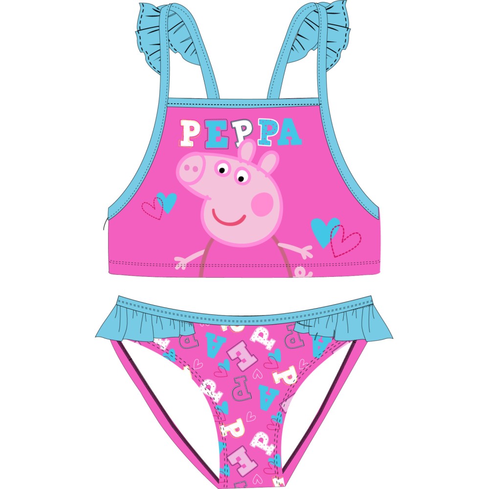 Peppa Pig children's swimsuit, bikini 92-110 cm